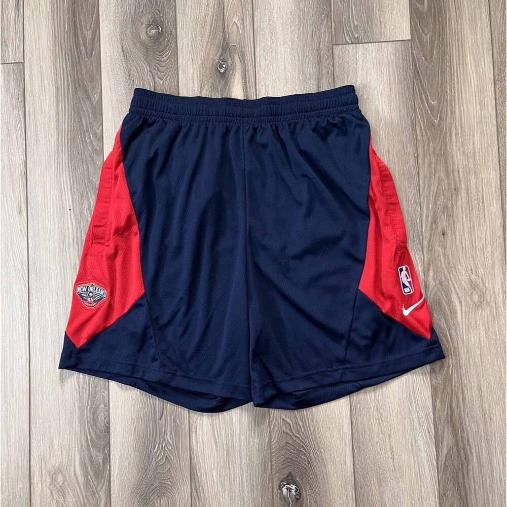 Nike Dri-Fit New Orleans Pelicans NBA Authentics Shorts Men’s Sz M Basketball